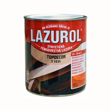 Тонкошарова синтетична лазур BLT Lazurol TOPDECOR BAZE