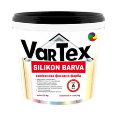 Фасадна силіконова фарба Vartex Silikon Barva, 20 кг