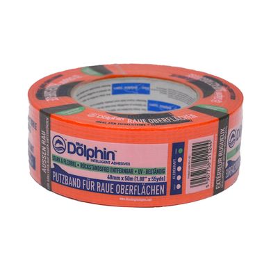 Малярна стрічка Blue Dolphin Tape Contractor, 50 м