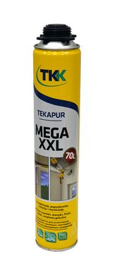 Монтажна піна TTK MEGA XXL, TEKAPUR, 900 мл/1060 г